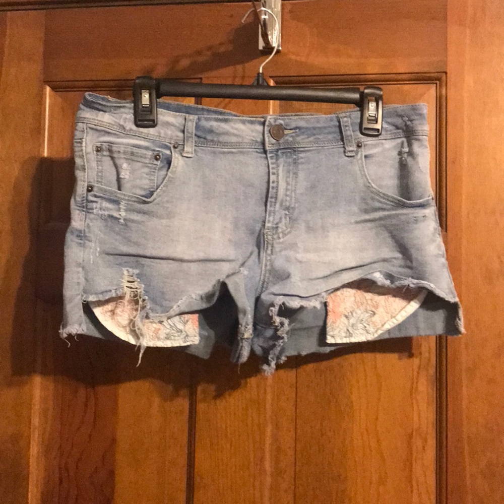 Rue 21 Blue Jean Shorts